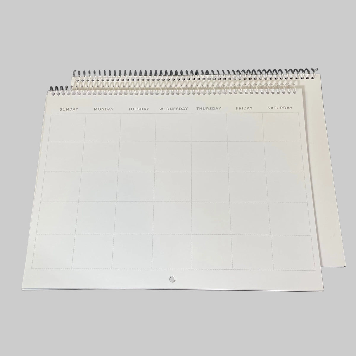 Reskid blank spiral wall calendars, 9 x 12 inch, 2-pack