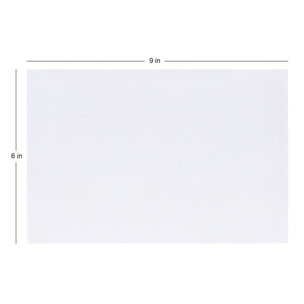 6x9 Booklet Envelopes with Gummed Closure, 24lb White Wove Paper - Reskid