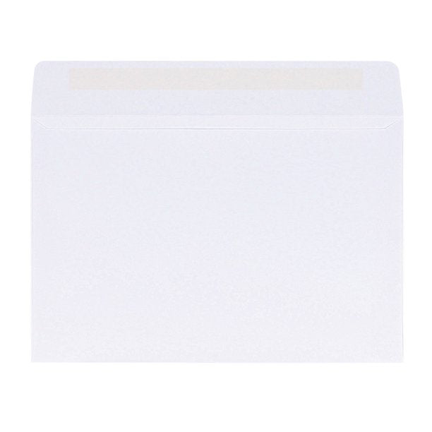 6x9 Booklet Envelopes with Gummed Closure, 24lb White Wove Paper - Reskid