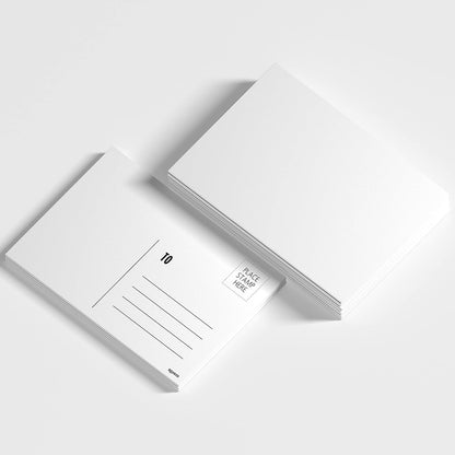 Blank 4x6 Postcards - 14pt Cardstock Mailable Set
