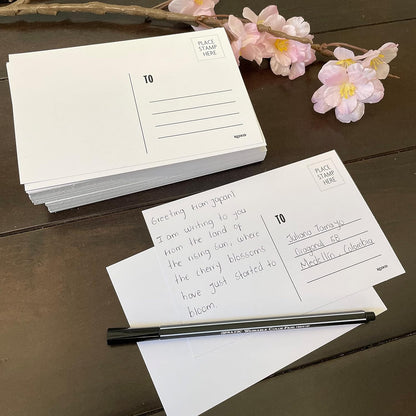 Blank 4x6 Postcards - 14pt Cardstock Mailable Set