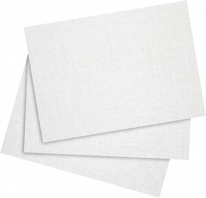 100 Pack of Premium Linen Textured Cardstock