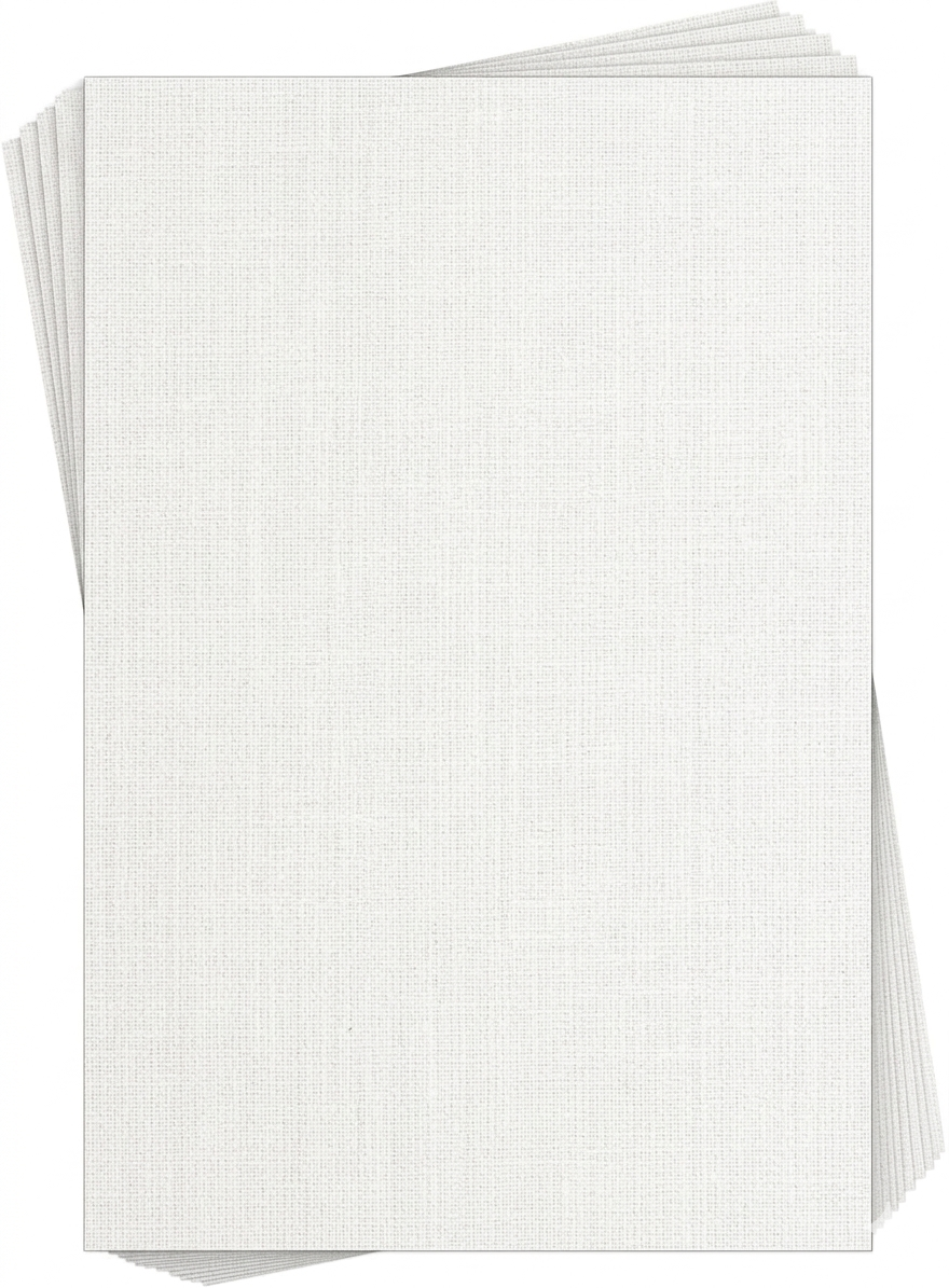 100 Pack of Premium Linen Textured Cardstock