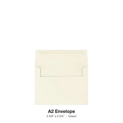 Reskid A2 envelope, cream, 100 pack
