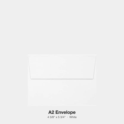 Reskid A2 envelope, white, 100 pack
