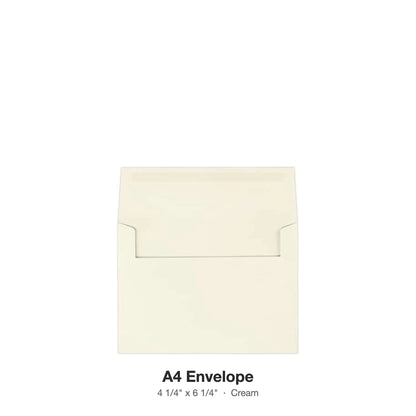 Reskid A4 envelope, cream, 100 pack