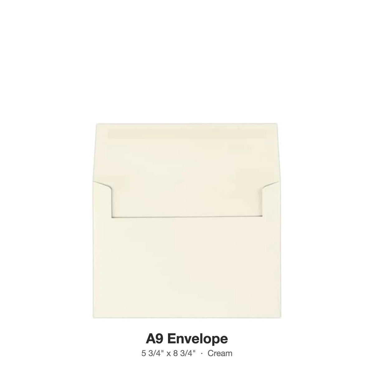 Reskid A9 envelope, cream, 100 pack