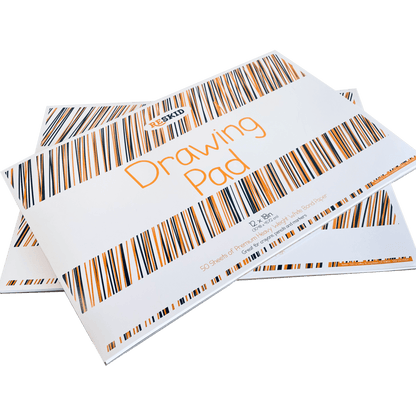 Drawing Paper Pad - 70lb Premium Text - 50 Sheets - Reskid