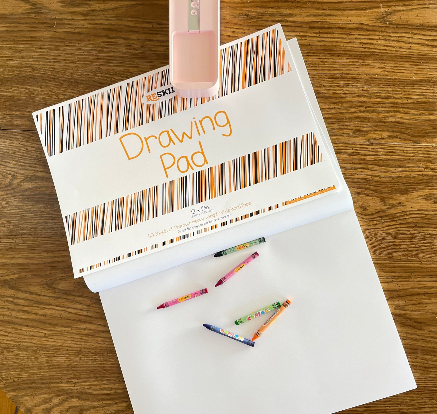 Drawing Paper Pad - 70lb Premium Text - 50 Sheets - Reskid