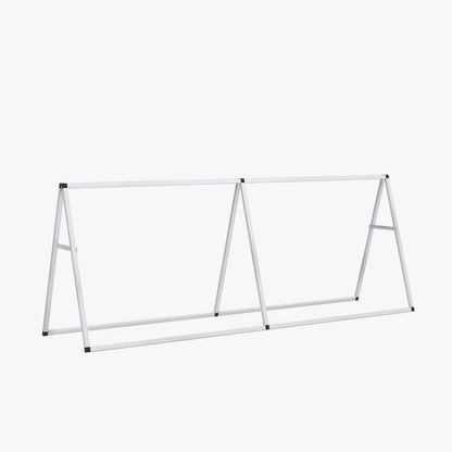 Horizontal Banner A - Frame – 3ft x 8ft Outdoor Sideline Banner Stand – Portable and Weather - Resistant Frame Banner – Promotional and Sporting Events - Reskid