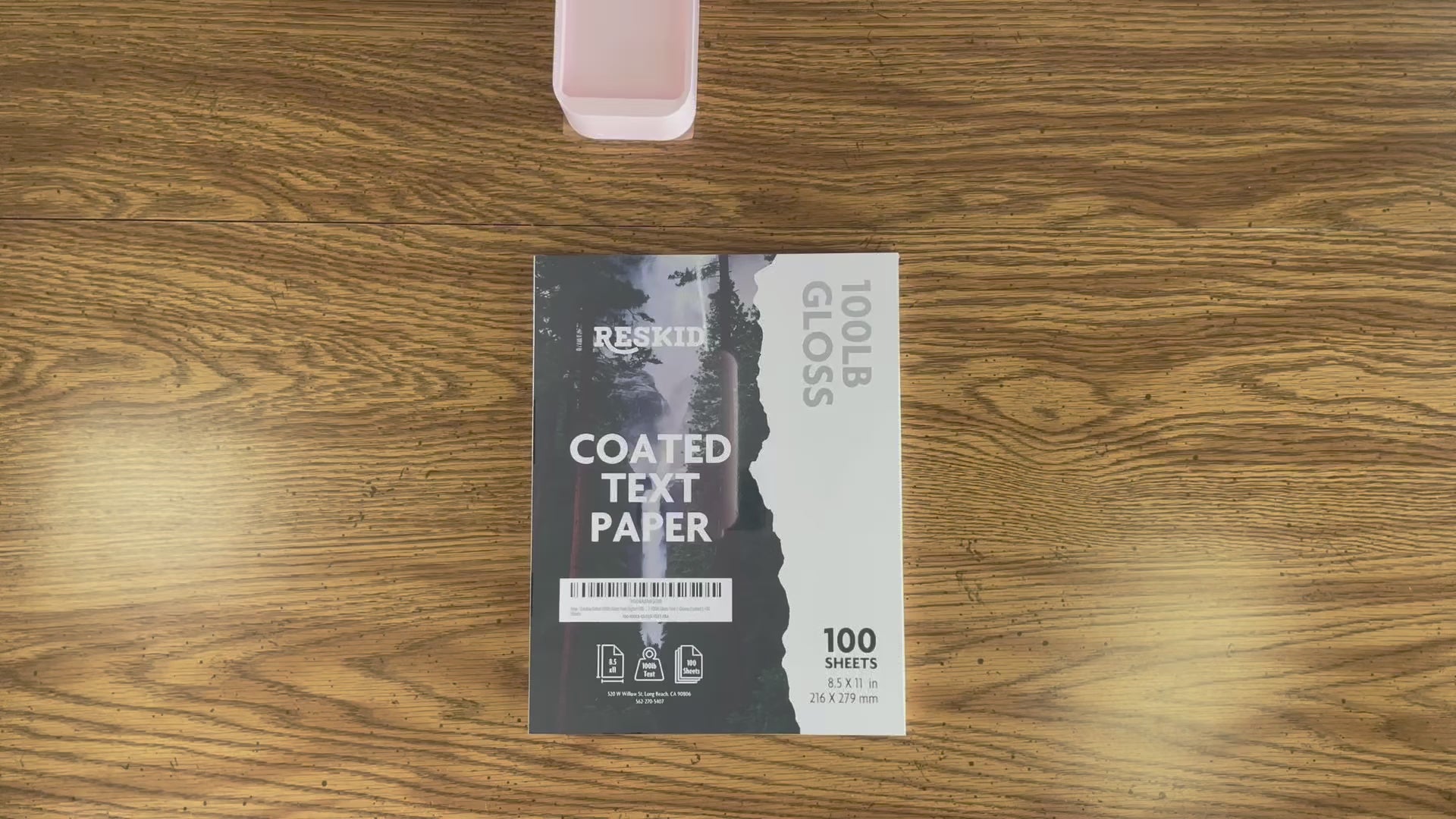 100 Pack of Double-Sided Coated Text Digital C2S Paper – Reskid