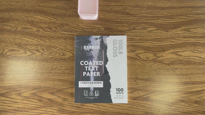 100 Pack of Double-Sided Coated Text Digital C2S Paper