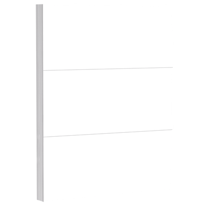 White Scored Cardstock, 110lb, 8.5 x 11 inches Z - Fold to 3.66 x 8.5 inches, Heavy Weight Cover Stock, 50 Sheets - Reskid